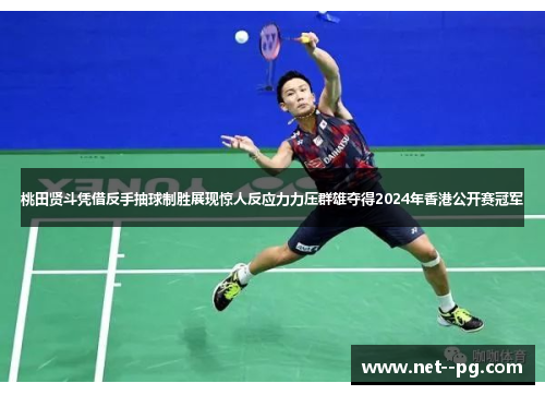 桃田贤斗凭借反手抽球制胜展现惊人反应力力压群雄夺得2024年香港公开赛冠军